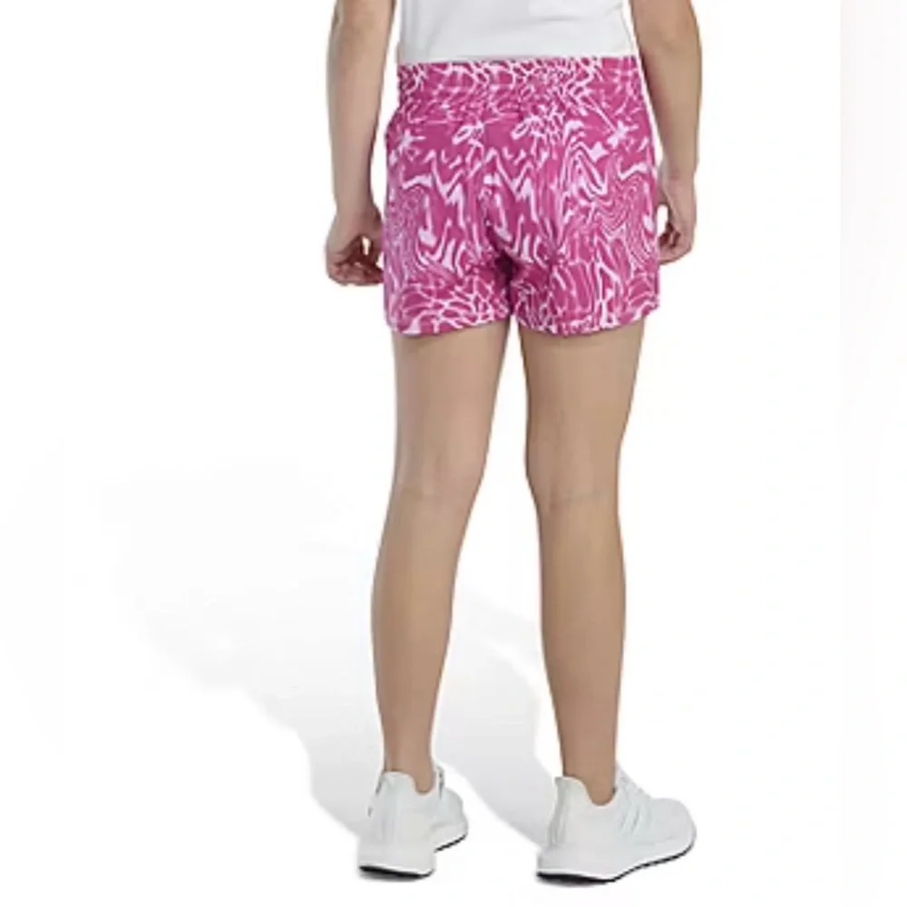 NWT Adidas Big Kid Girls Mid Rise Running Short Large Size 14 - Picture 2 of 5